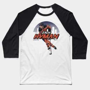 Zach Hyman Edmonton Skyline Baseball T-Shirt